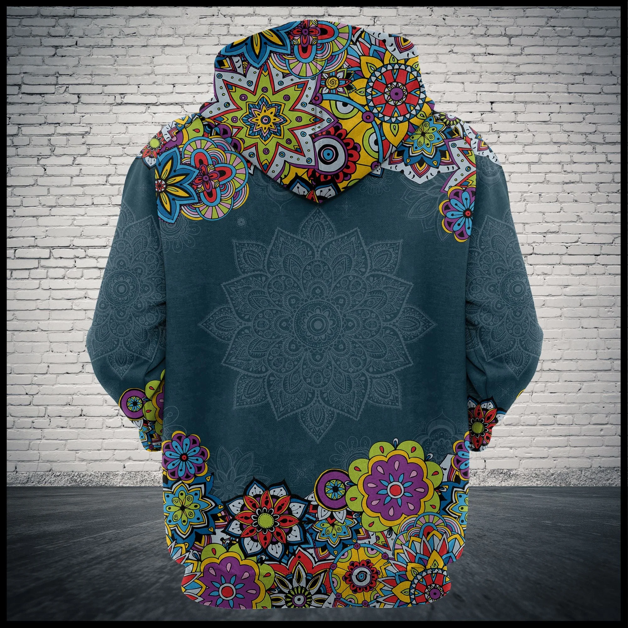 Alaska State Mandala Pullover Premium Hoodie, Perfect Outfit For Men And Women On Christmas New Year Autumn Winter - Image 3