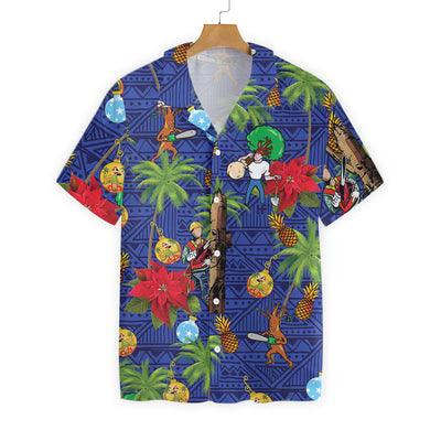 Arborist Hawaiian Shirt, Arborist Tropical Palm Tree Aloha Shirt For Men - Gift For Arborist, Husband, Boyfriend, Family, Friends - Image 2