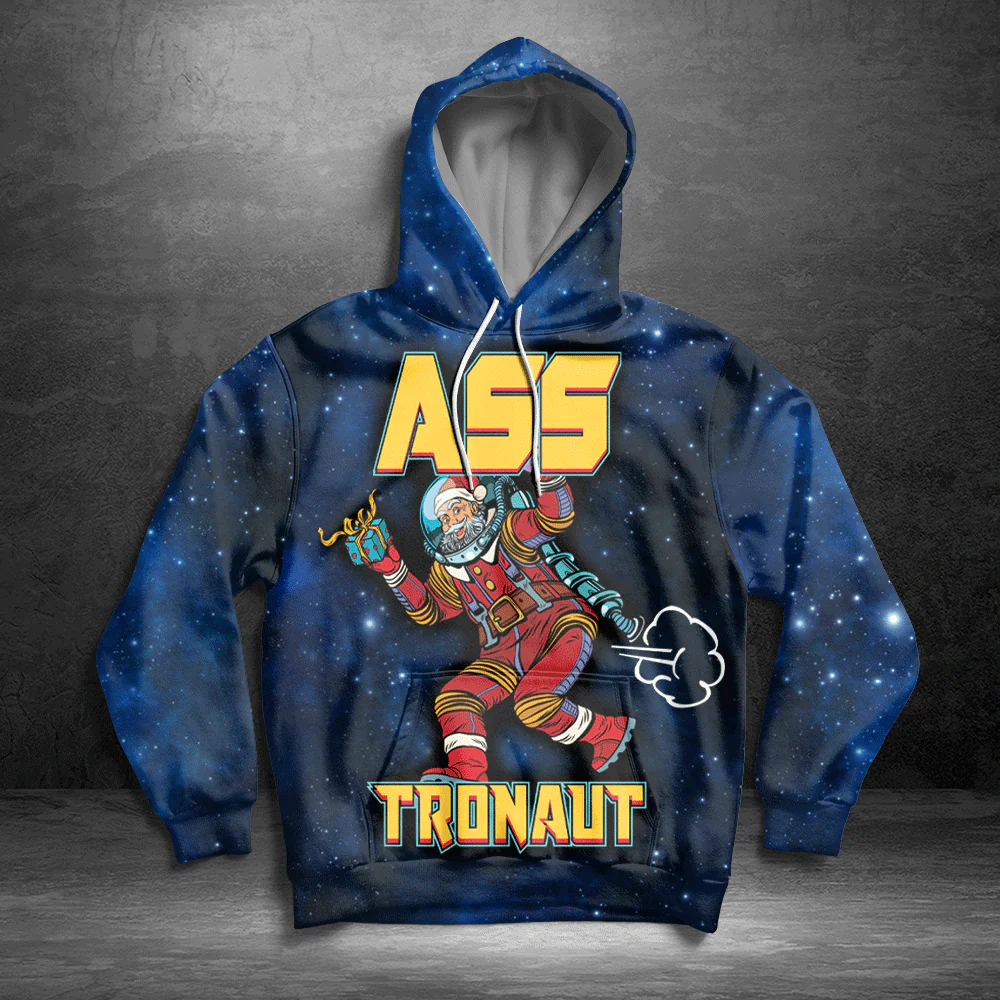 Astronaut Pullover Premium Hoodie, Perfect Outfit For Men And Women On Christmas New Year Autumn Winter - Image 3