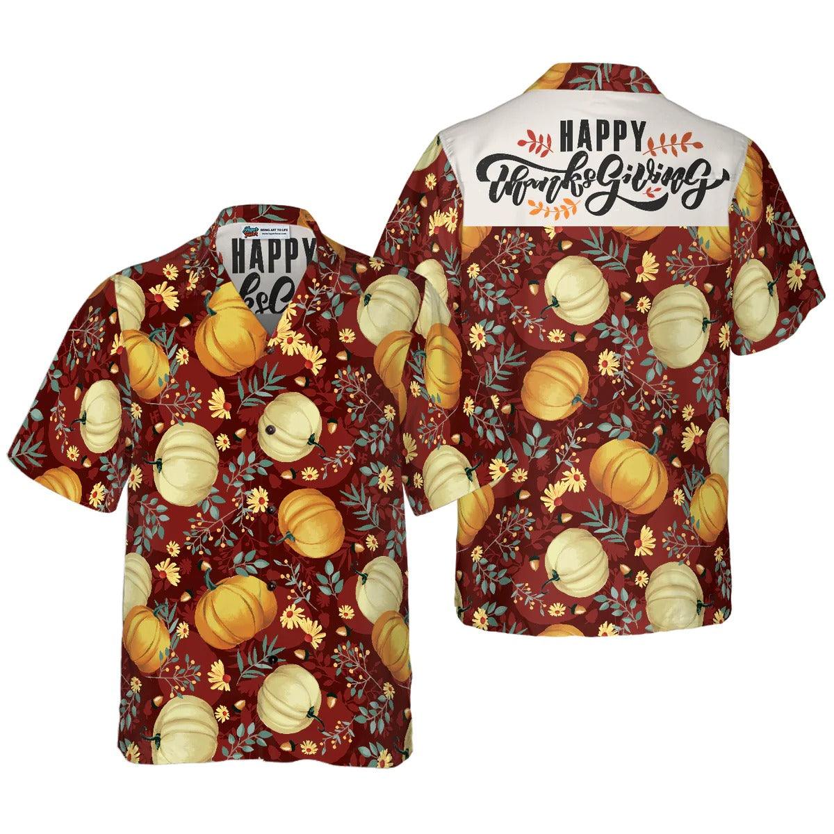 Autumn Thanksgiving Celebration Hawaiian Shirt - Perfect Gift For Lover, Friend, Family, Thanksgiving Gifts