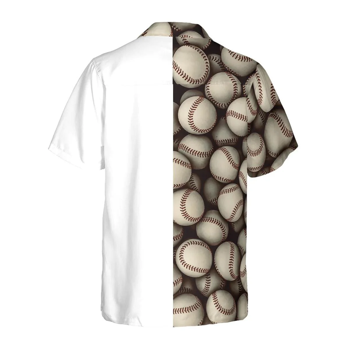 Baseball Aloha Hawaiian Shirt, Baseball Pattern And Logo Aloha Shirt, Baseball Hawaiian Shirt For Summer - Perfect Gift For Men, Women, Baseball Lover - Image 3