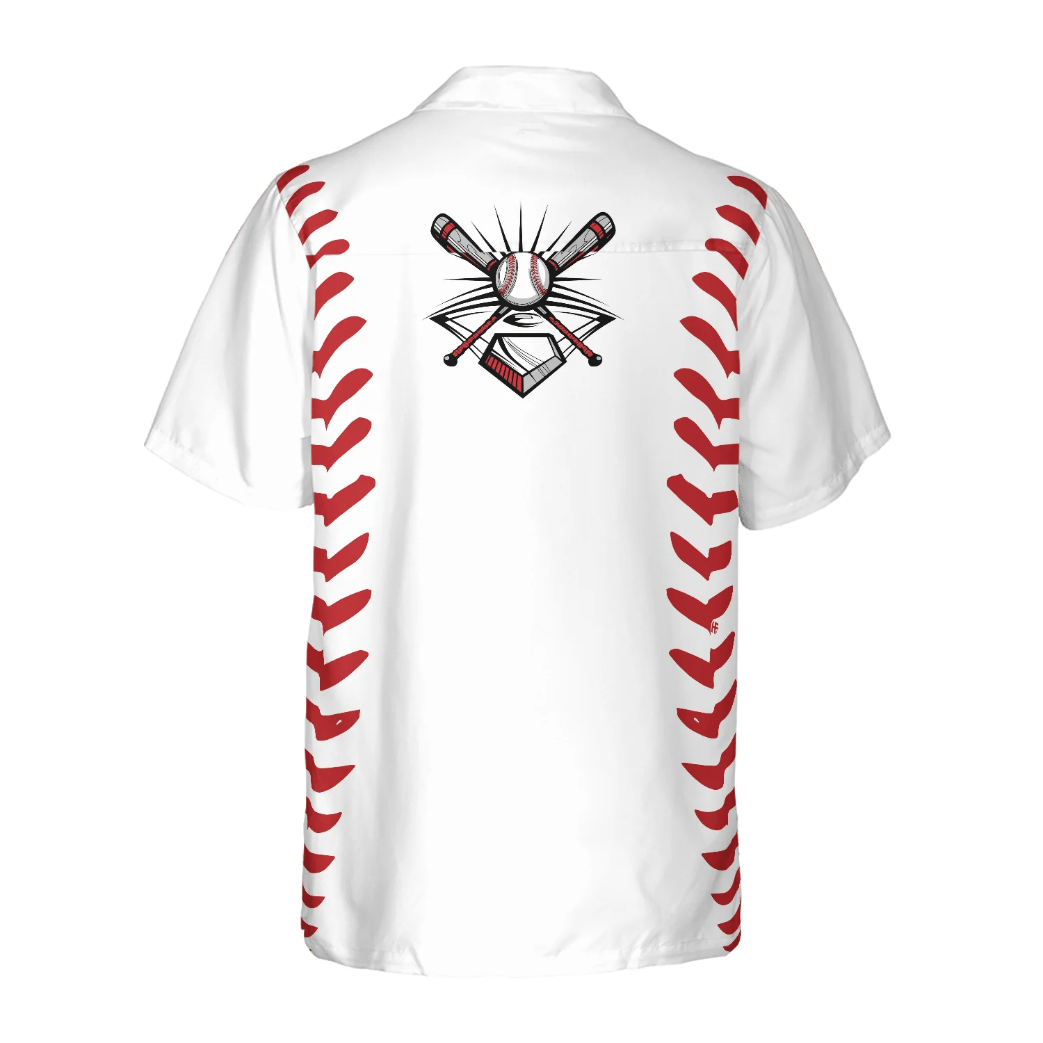 Baseball Basic Pattern Custom Aloha Hawaiian Shirt For Summer, Personalized Colorful Hawaiian Shirt Outfit For Men Women, Gift For Friend, Team - Image 2