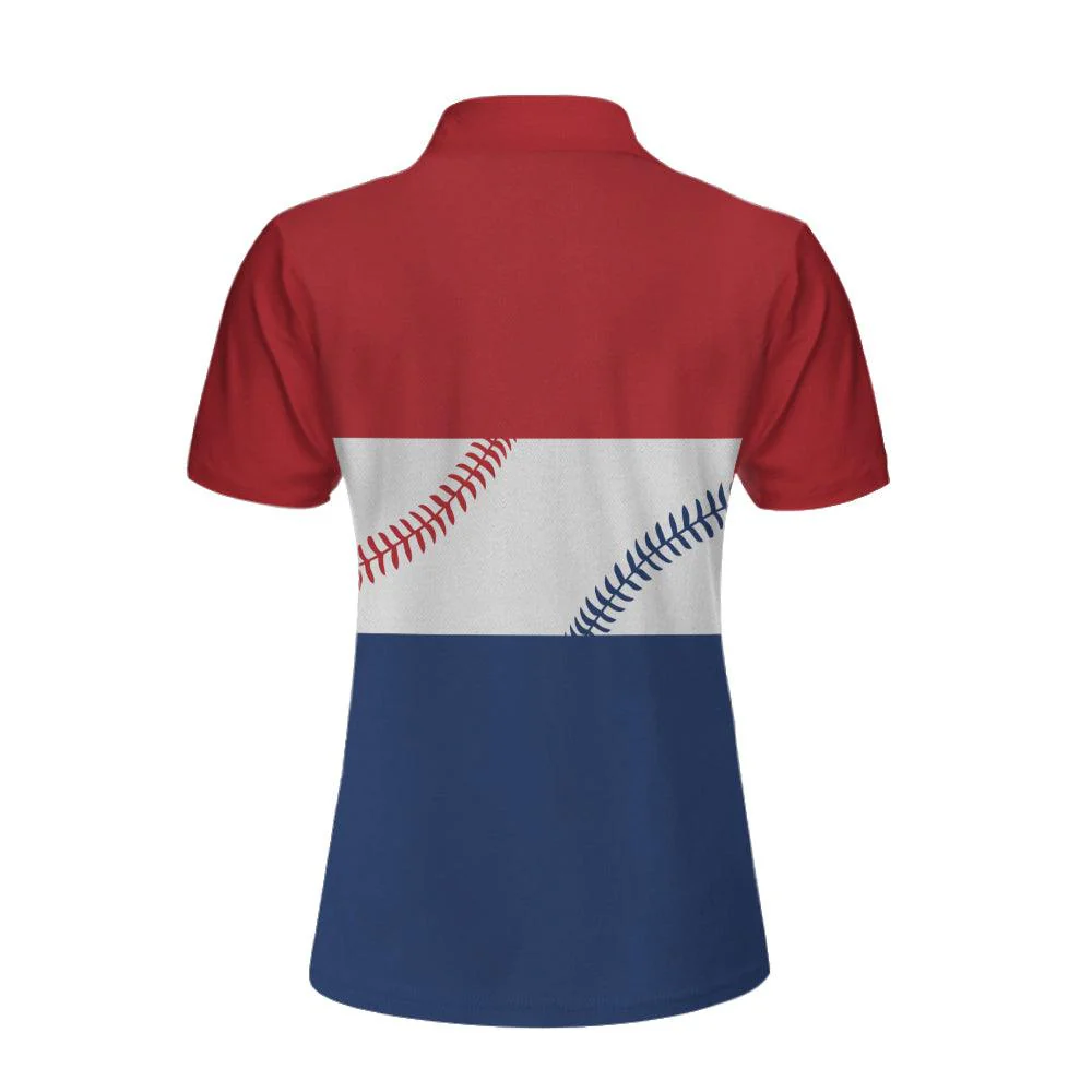 Baseball Customized Name Women Polo Shirt, Best Personalized Gift Idea For Ladies - Best Gift For Baseball Lovers, Baseball Players - Image 4