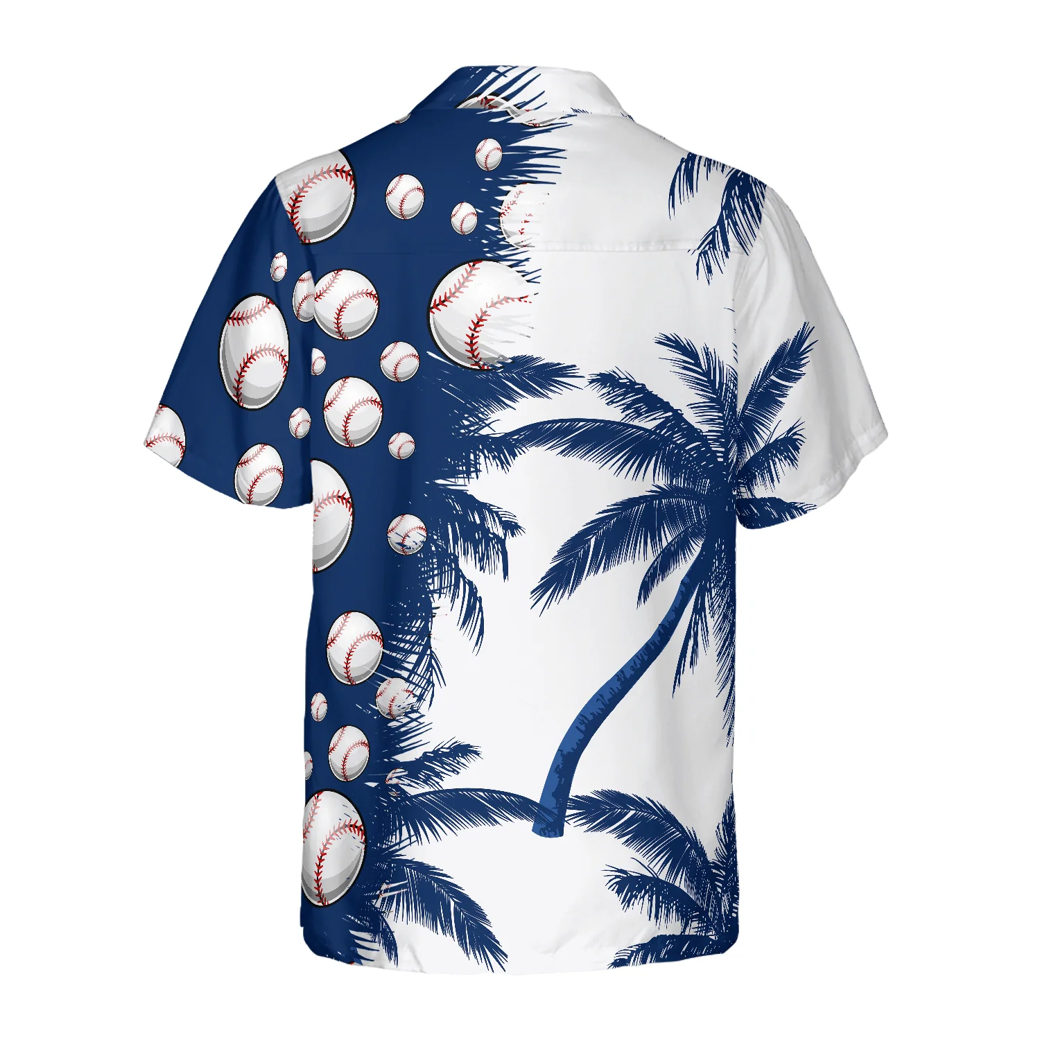 Baseball Hawaiian Shirt, The Coolest Baseball Hawaiian Shirt, Colorful Summer Aloha Shirt For Men Women - Gift For Friend, Family, Husband, Wife - Image 2