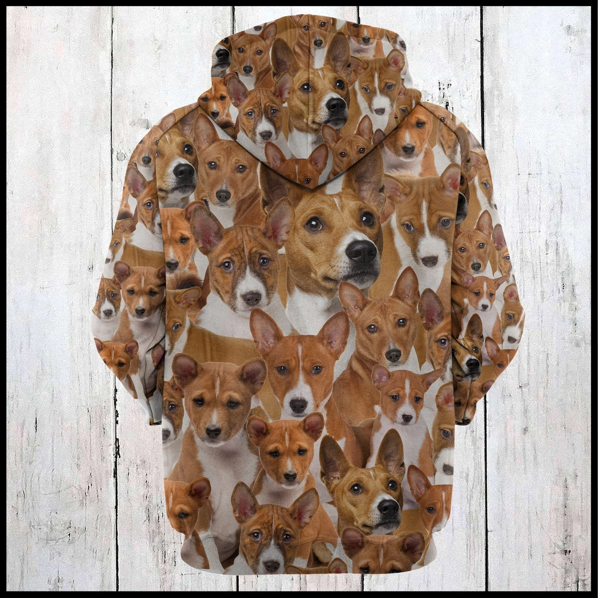 Basenji Awesome Pullover Premium Hoodie, Perfect Outfit For Men And Women On Christmas New Year Autumn Winter - Image 3