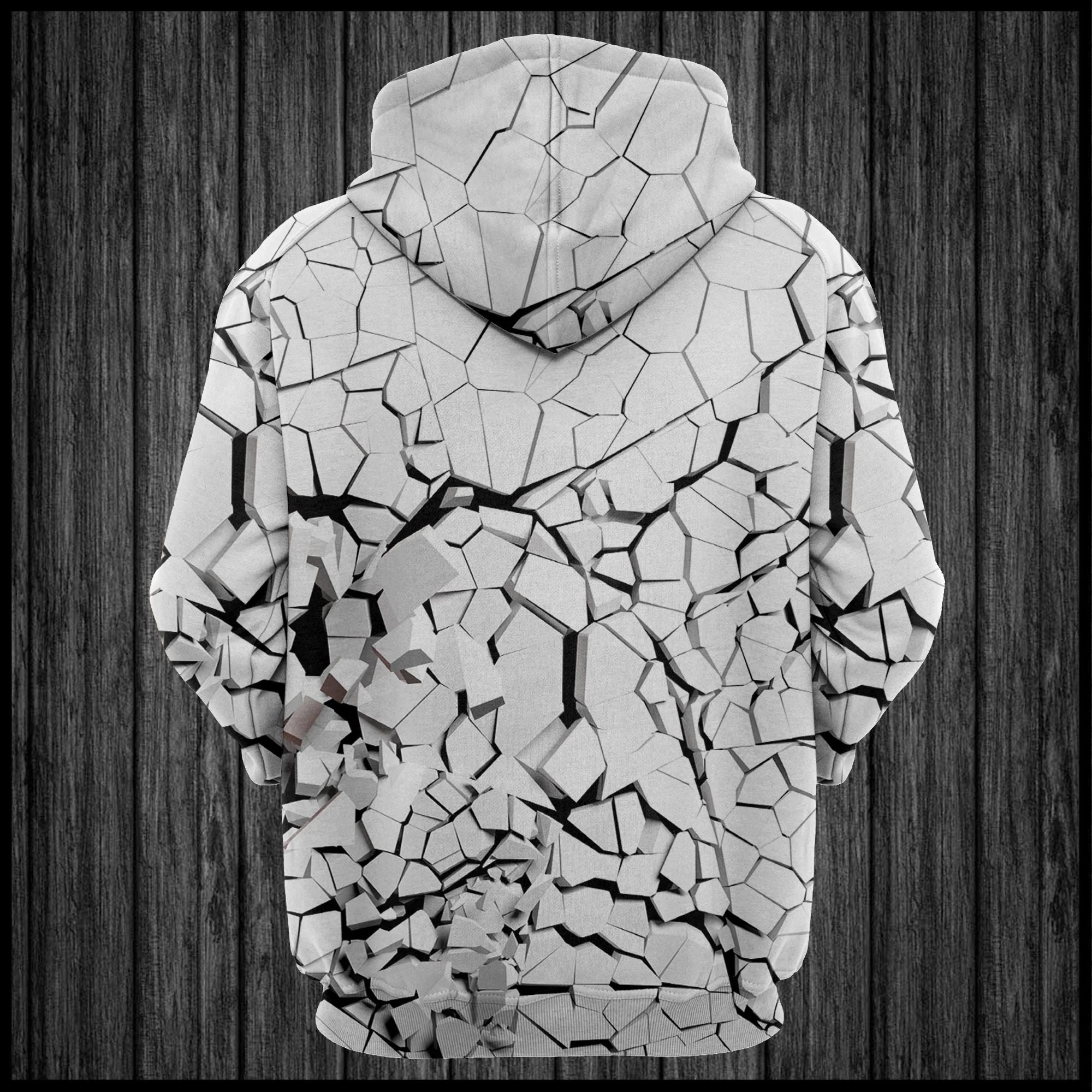Basketball Breaking Through Wall Pullover Premium Hoodie, Perfect Outfit For Men And Women On Christmas New Year Autumn Winter - Image 2