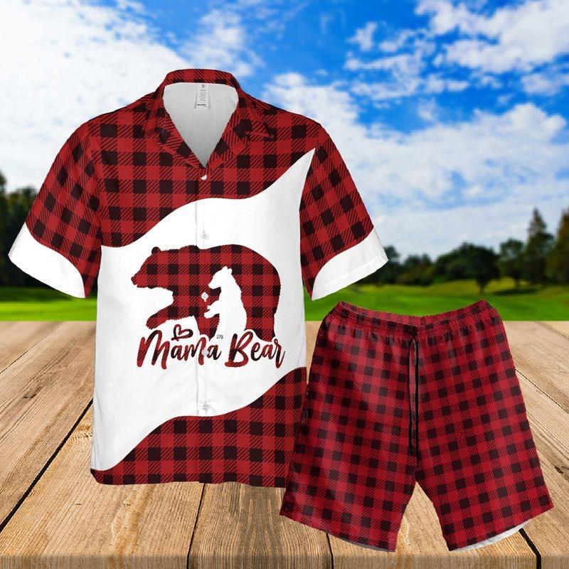 Bear Aloha Hawaiian Shirt - Mama Bear Life Mom Hawaiian Shirt, Bear Mom Hawaiian Shirt For Men & Women, Bear Lover - Image 3