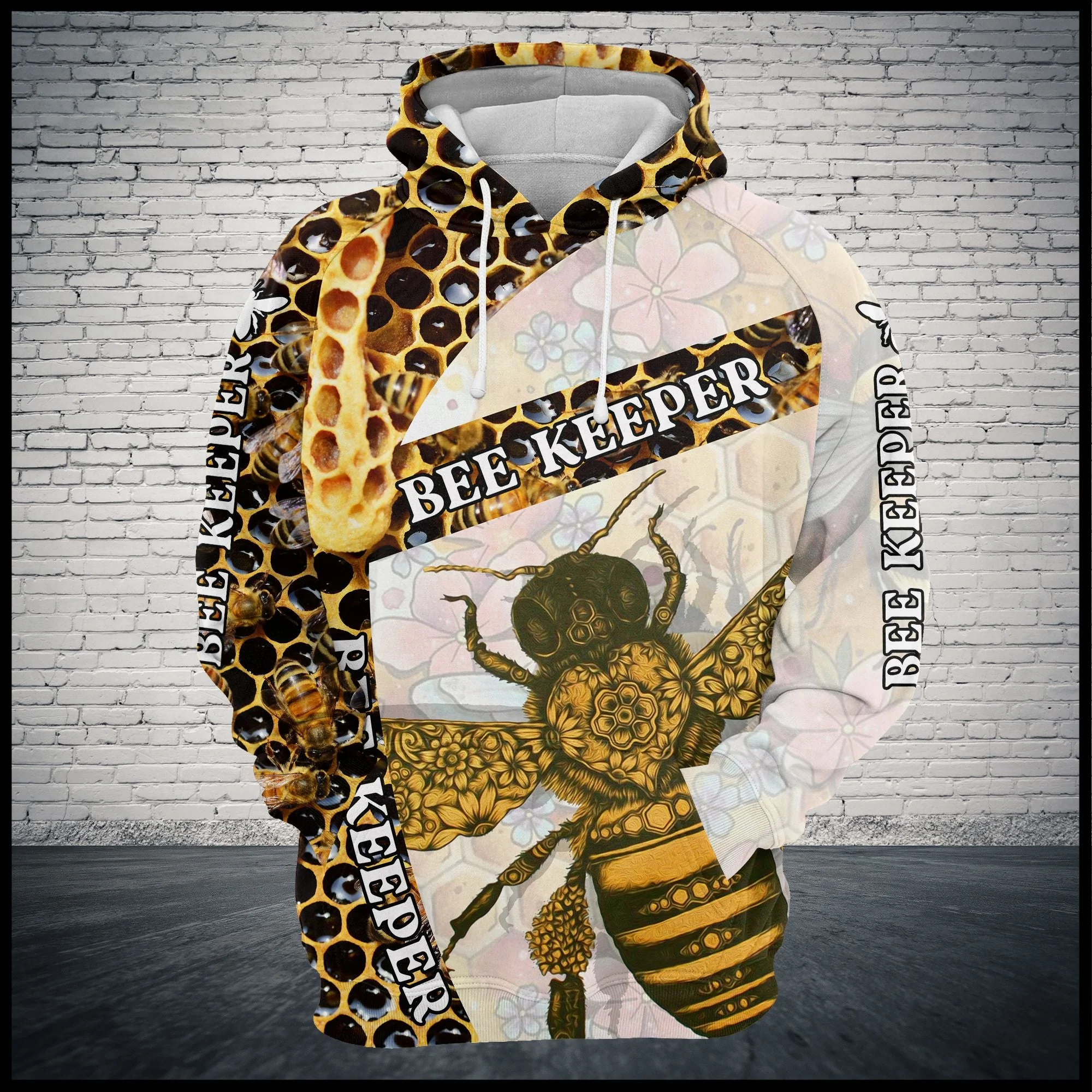 Bee Keeper Pullover Premium Hoodie , Perfect Outfit For Men And Women On Christmas New Year Autumn Winter - Image 2