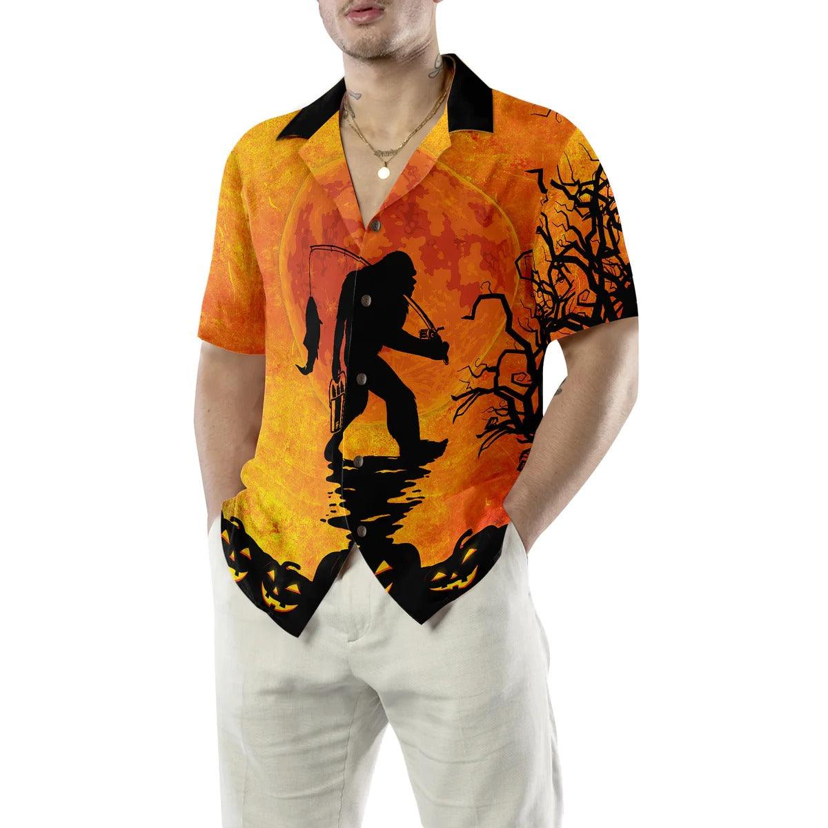 BigFoot Has Been Ready For Halloween Hawaiian Shirt, Unique Halloween Shirt For Men And Women - Perfect Gift For Halloween, Friend, Family - Image 5