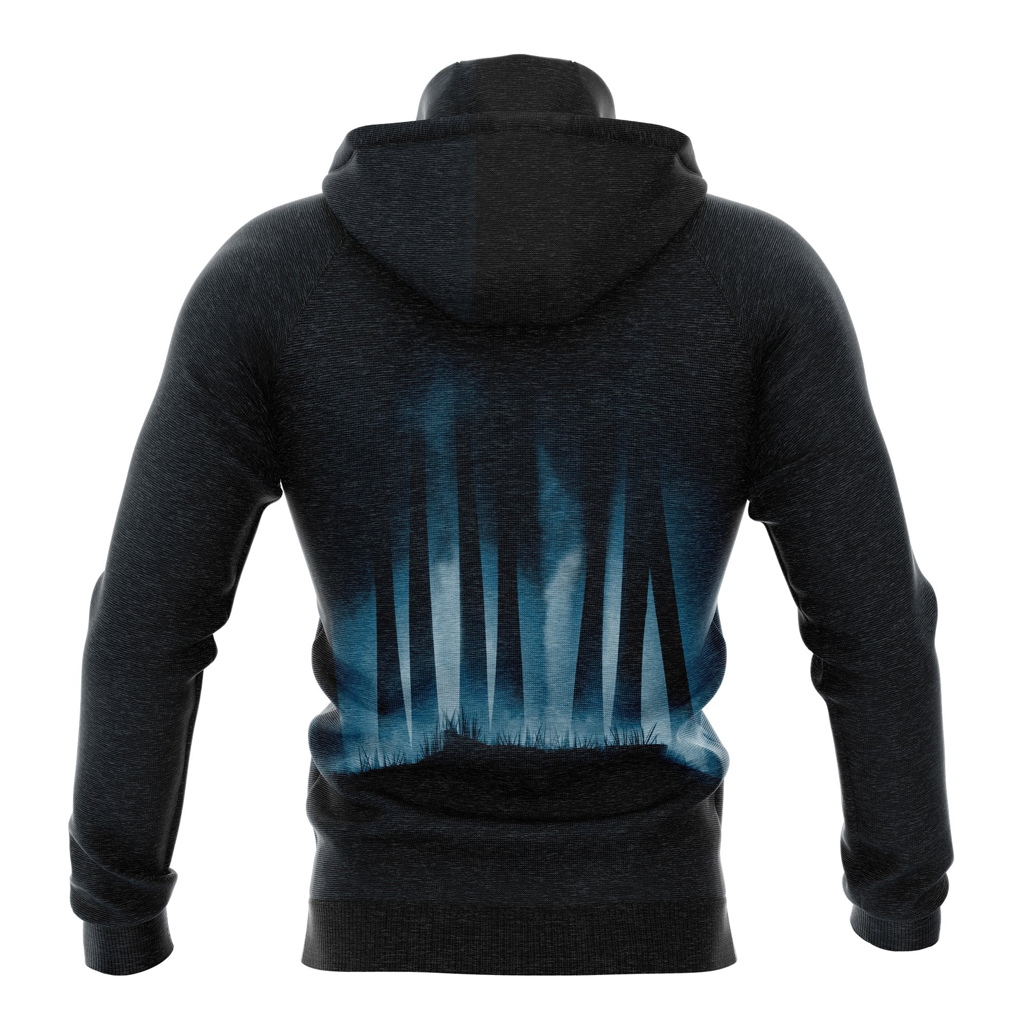 Bigfoot In The Dark Forest Pullover Premium Hoodie, Perfect Outfit For Men And Women On Christmas New Year Autumn Winter - Image 5