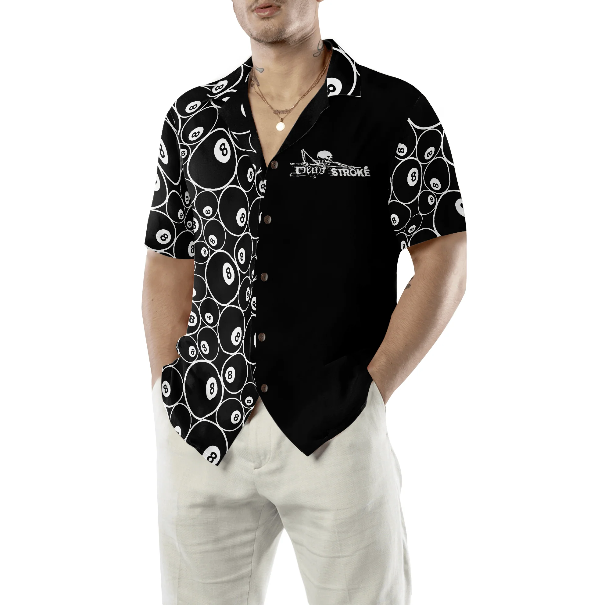 Billiard Hawaiian Shirt Dead Stroke, Colorful Summer Aloha Shirt For Men Women, Perfect Gift For Friend, Billiard Lovers - Image 5