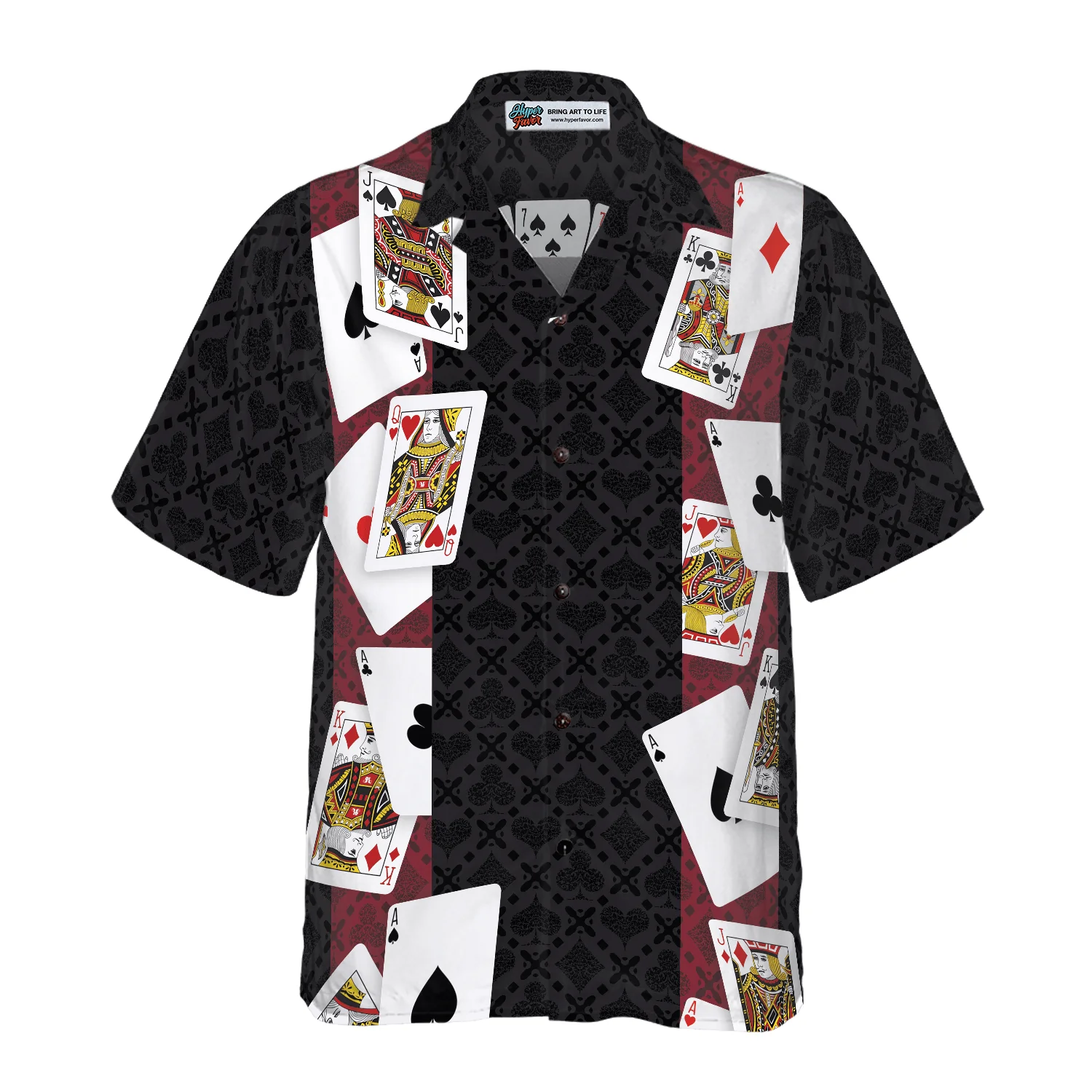 BlackJack Not Luck Just Skill Hawaiian Shirt, Colorful Summer Aloha Shirt For Men Women, Perfect Gift For Husband, Wife, Friend, Family - Image 3