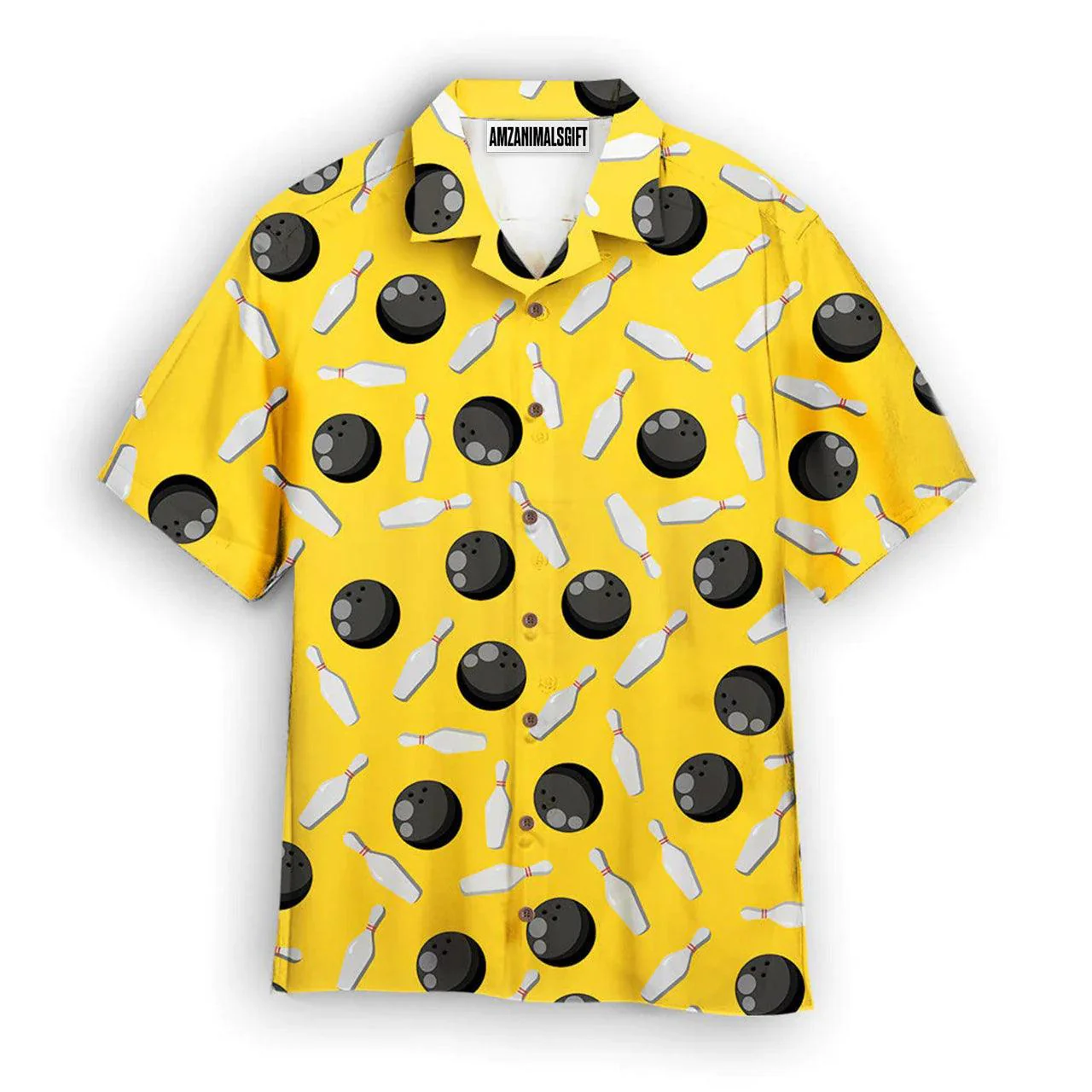 Bowling Hawaiian Shirt, Bowling Game Aloha Hawaiian Shirts For Men and Women - Gift For Bowling Lovers, Friend, Family