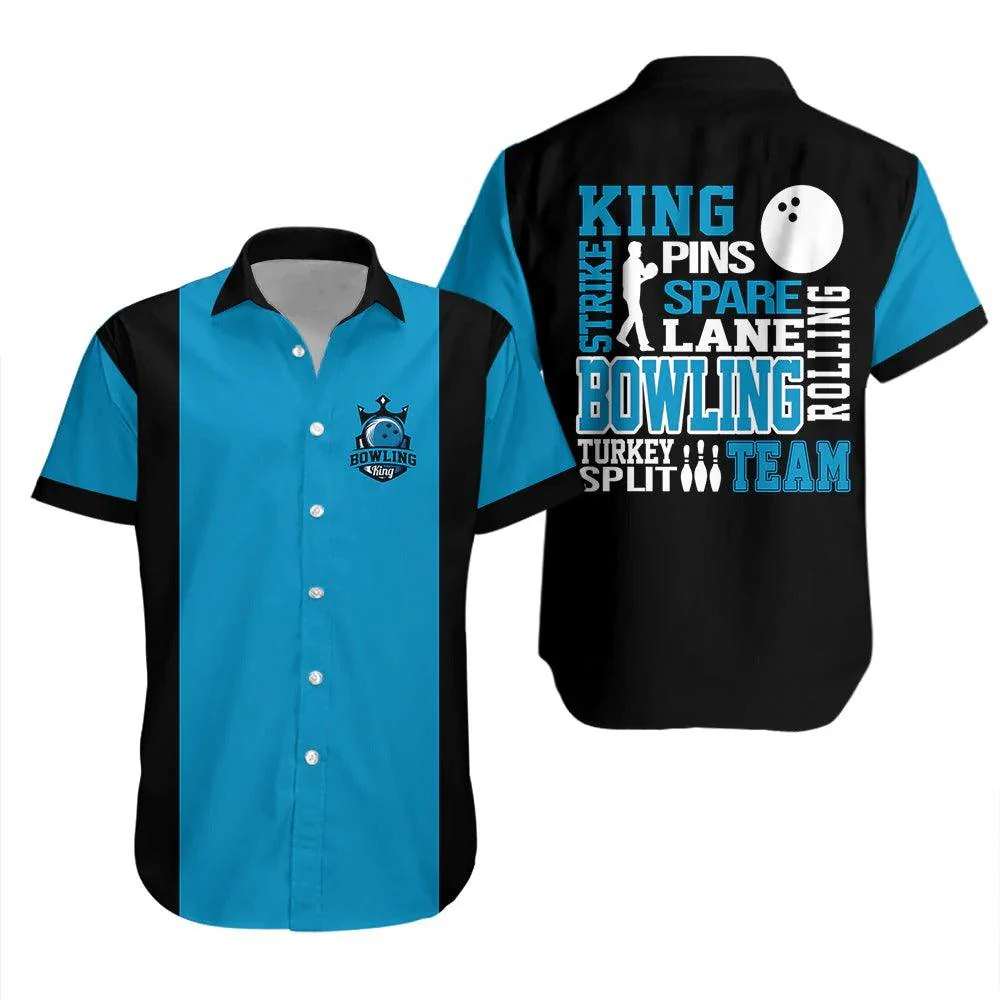 Bowling Hawaiian Shirt, Bowling Strike Bowling Team Aloha Hawaiian Shirts For Men and Women - Gift For Bowling Lovers, Friend, Family