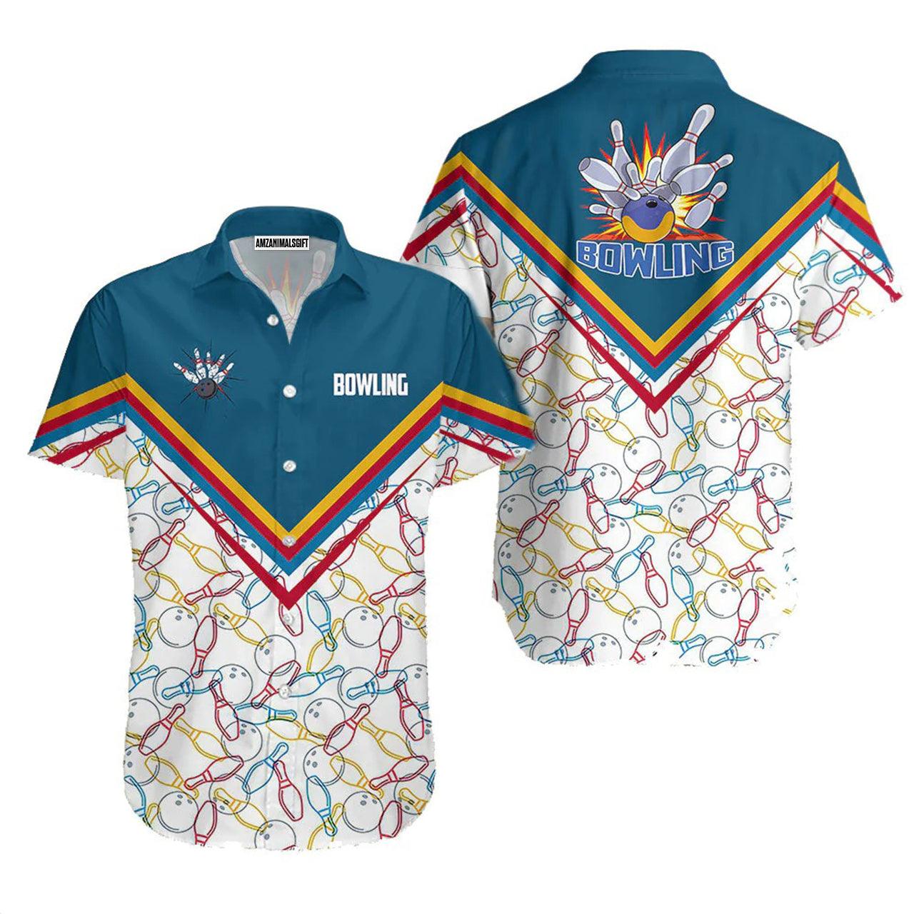 Bowling Hawaiian Shirt, Those Who Love Bowling Aloha Hawaiian Shirts For Men and Women - Gift For Bowling Lovers, Friend, Family