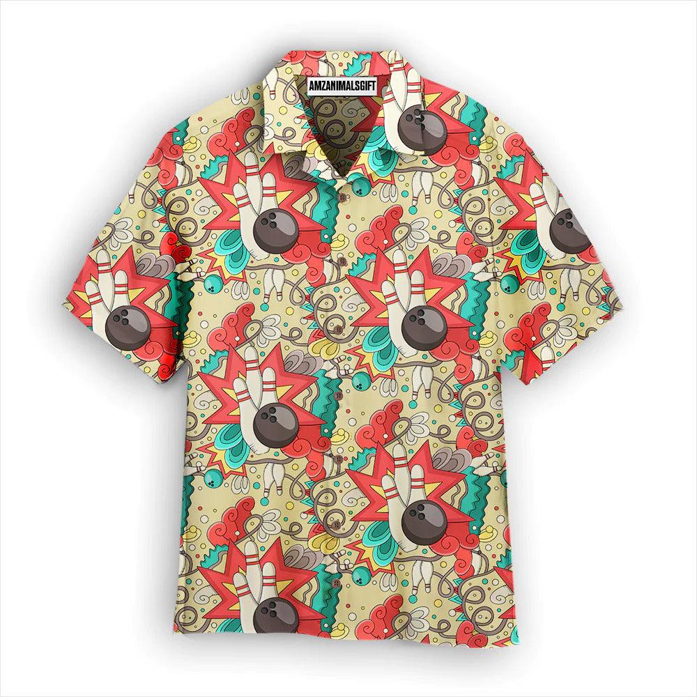 Bowling Hawaiian Shirt, Who Gives A Spit Bowling Colorful Nice Aloha Hawaiian Shirts For Men and Women - Gift For Bowling Lovers, Friend, Family