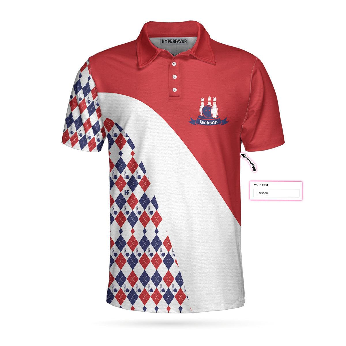 Bowling Men Polo Shirt Custom Name - We Are Trouble When We Are Together Who Knew Personalized Bowling Polo Shirt - Perfect Gift For Friend, Family, Bowling Lovers - Image 3