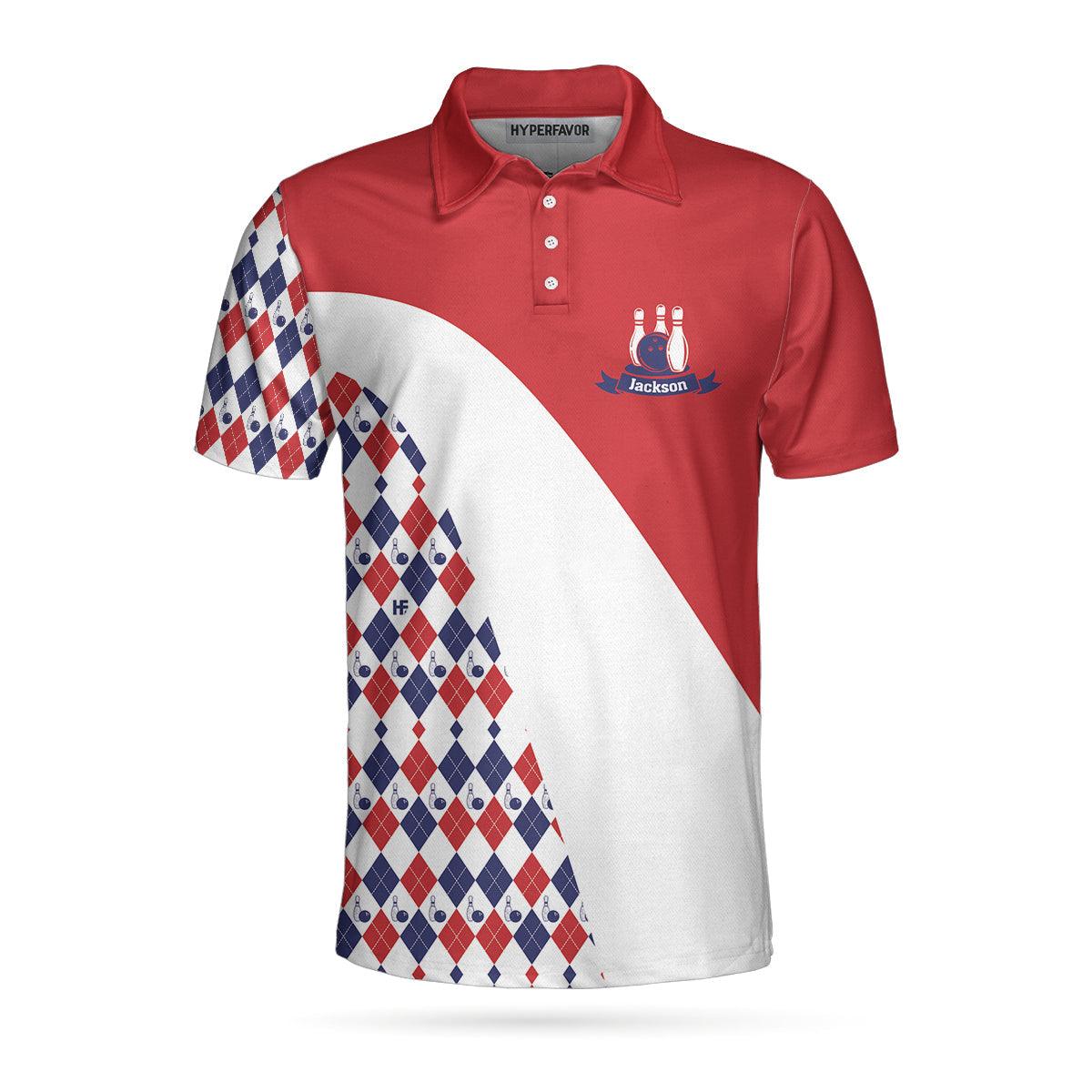 Bowling Men Polo Shirt Custom Name - We Are Trouble When We Are Together Who Knew Personalized Bowling Polo Shirt - Perfect Gift For Friend, Family, Bowling Lovers - Image 7