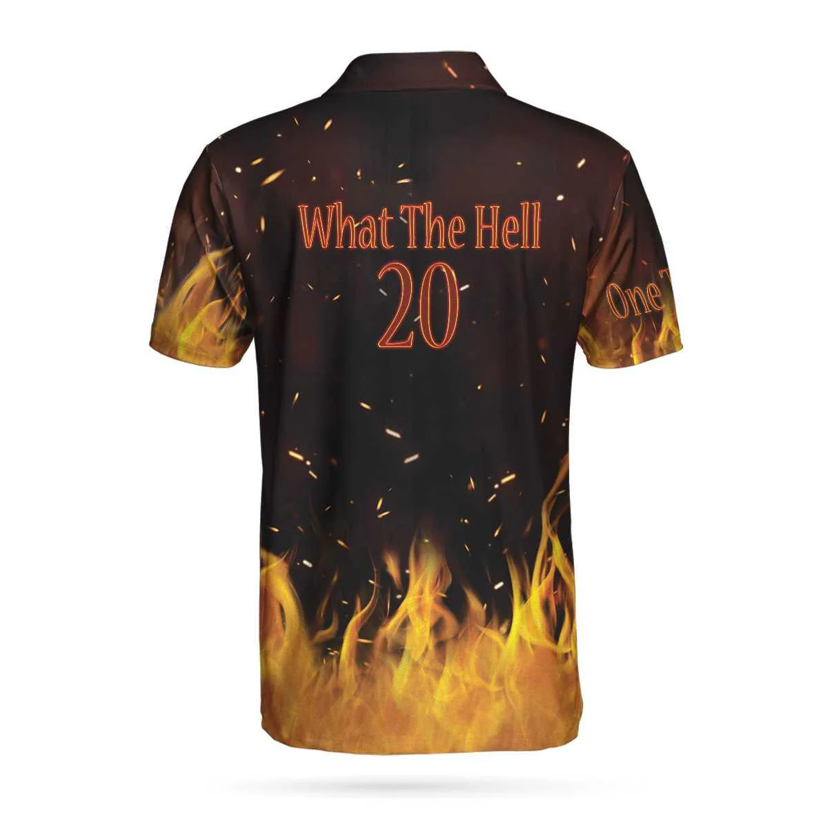 Bowling Polo Shirt For Men - What The Hell 20 Bowling Custom Name Polo Shirt - Perfect Gift For Men, Bowling Lover - Image 3