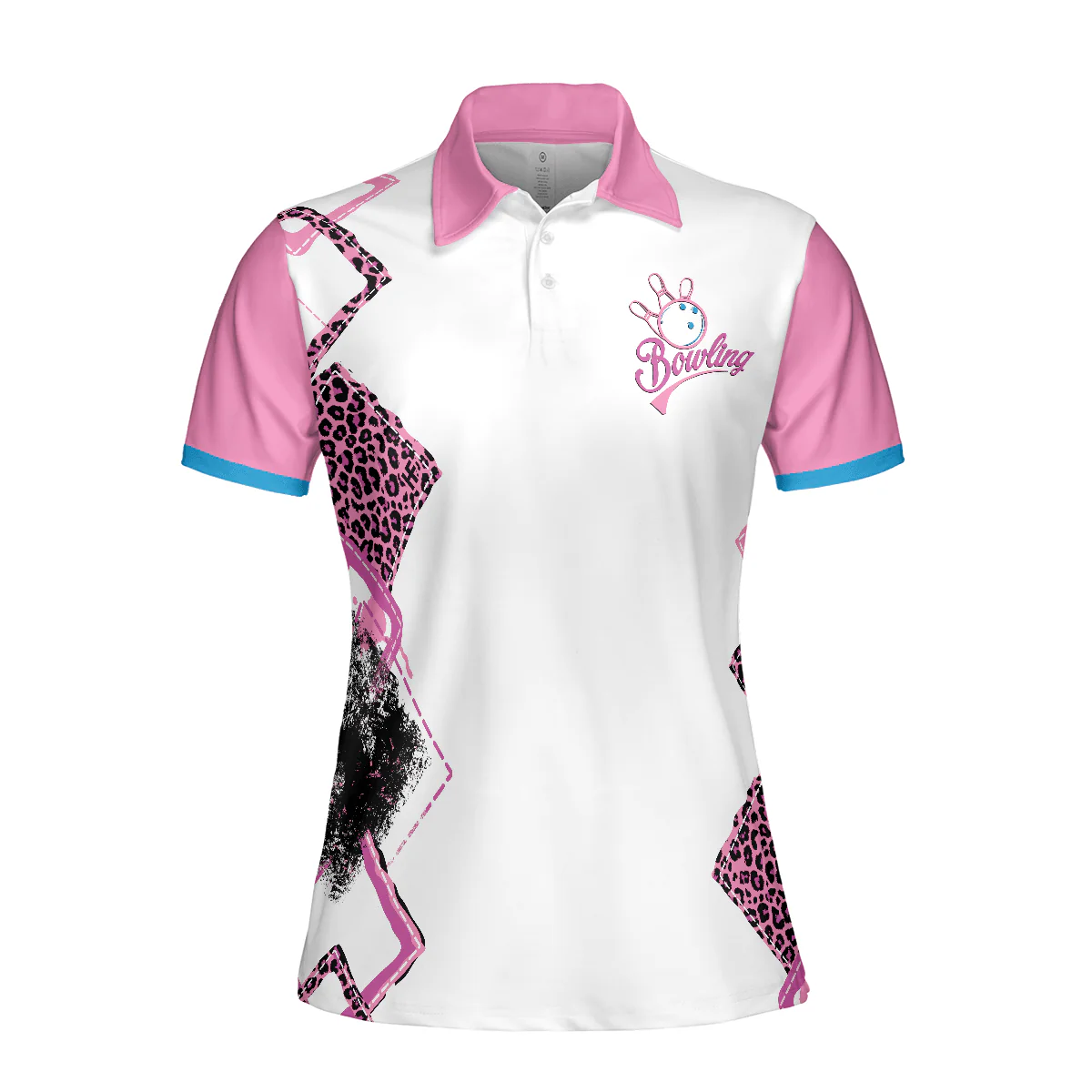 Bowling Women Polo Shirt - Too Legit To Split Bowling Polo Shirt - Gift For Wife, Family, Bowling Lovers - Image 4