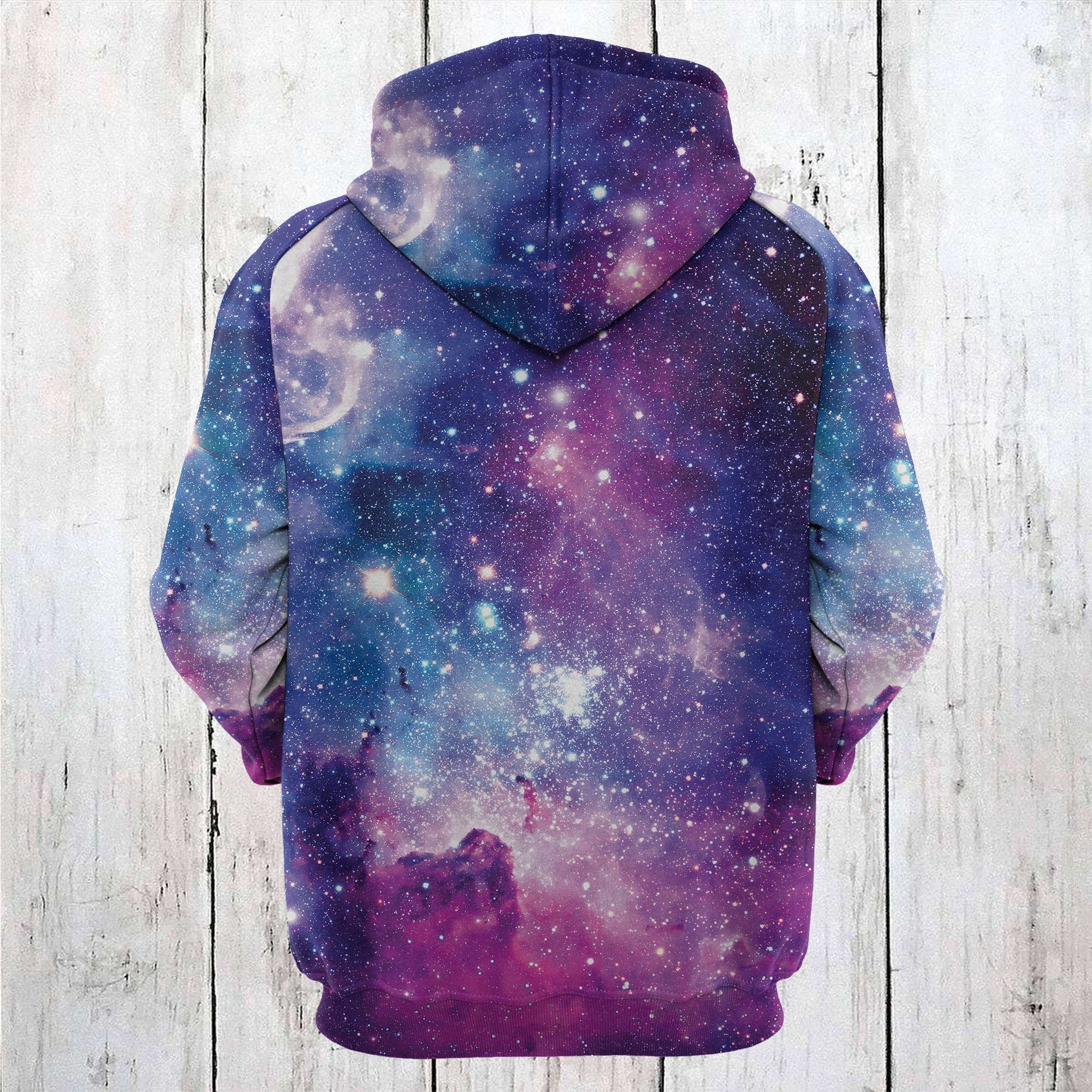 Butterfly Purple Galaxy Pullover Premium Hoodie Freedom, Perfect Outfit For Men And Women On Christmas New Year Autumn Winter - Image 3