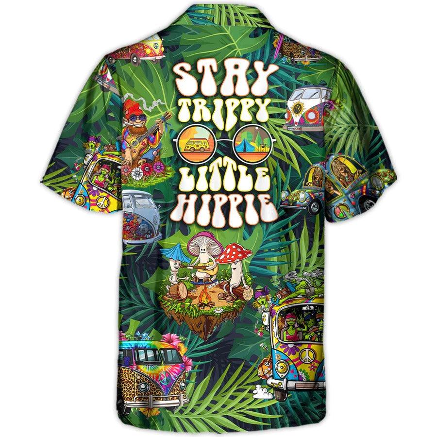 Camping Hawaiian Shirt, Camping Funny Hippie Hawaii Shirt For Summer, Camping Hippie Tropical Aloha Shirt - Perfect Gift For Men, Women, Camping Lover - Image 2