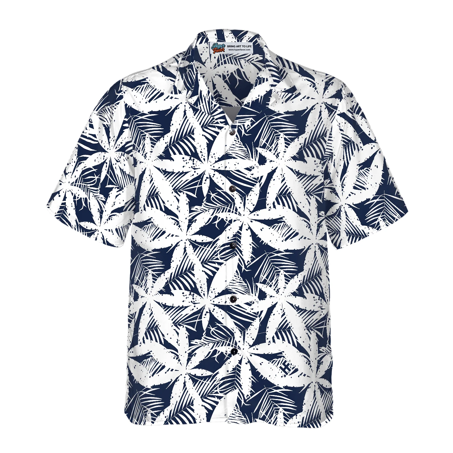 Cannabis Marijuana Hawaiian Shirt, Tropical Palm Tree Cannabis Marijuana Hawaiian Shirt For Men Women, Gift For Friend, Family, Husband, Wife - Image 3