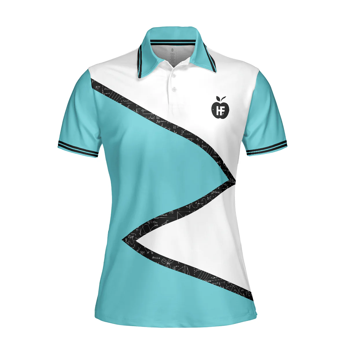 Cats And Math Women Polo Shirt, I Like Cats And Math And Maybe 3 People Women Polo Shirts, Best Gift For Cat and Math Lovers - Image 4