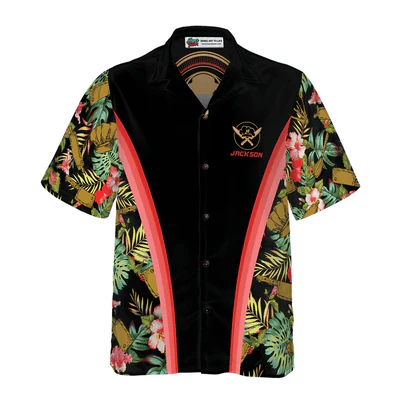 Chef Custom Name Hawaiian Shirt, Personalized Name Chef Tropical Floral Aloha Shirt For Men - Perfect Gift For Chef, Husband, Boyfriend, Friend, Family - Image 5