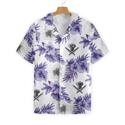 Chef Hawaiian Shirt, Aloha Chef With Knives Aloha Shirt For Men - Perfect Gift For Chef, Husband, Boyfriend, Friend, Family - Image 4