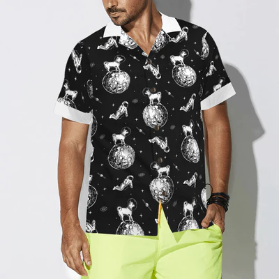 Chihuahua Hawaiian Shirt,  Chihuahua In Space Aloha Shirt For Men - Perfect Gift For Chihuahua Lovers, Husband, Boyfriend, Friend, Family - Image 5