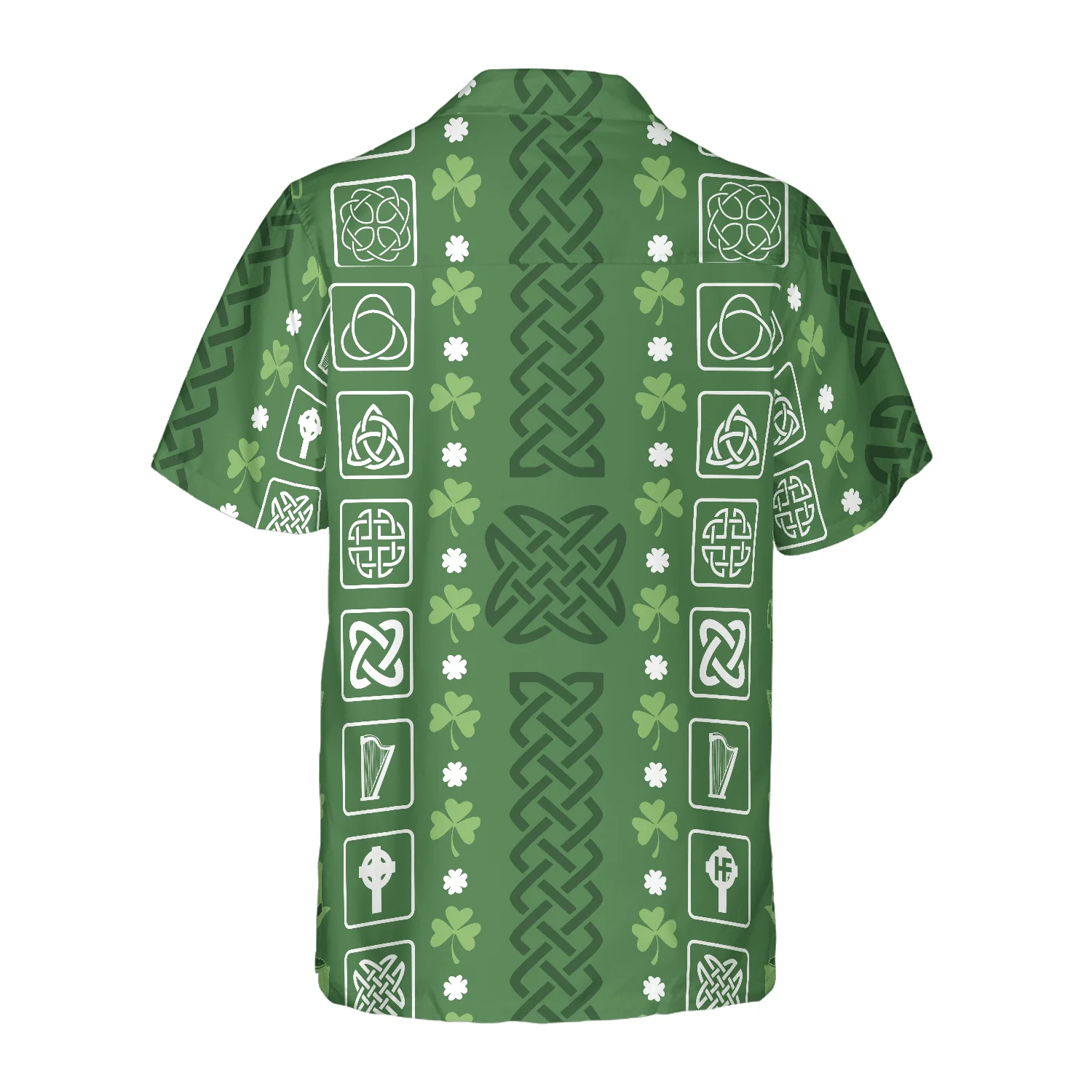 Collection Of Celtic Irish Happy St Patrick's Day Hawaiian Shirt, Colorful Summer Aloha Shirts For Men Women, Perfect Gift For Husband, Wife, Friend - Image 3