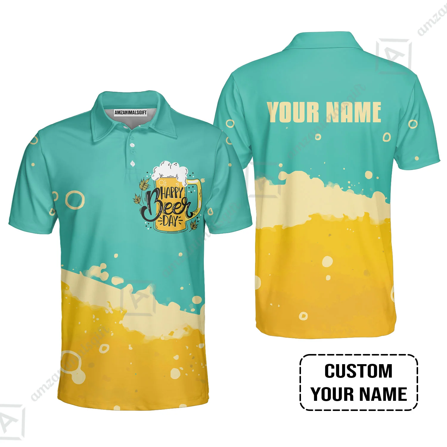 Custom Beer Pattern Design Oktoberfest Beer Festival Performance Baseball Jersey - Image 5