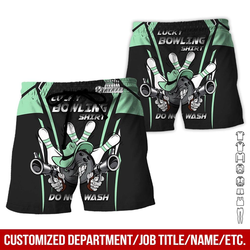 Custom Bowling Aloha Hawaiian Shirt - Bowling Ball And Guns Cowboy Do Not Wash Bowling Personalized Name Hawaiian Shirt For Men & Women, Bowling Lover - Image 6