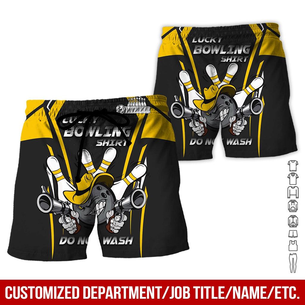 Custom Bowling Aloha Hawaiian Shirt - Bowling Ball And Guns Cowboy Do Not Wash Bowling Personalized Name Hawaiian Shirt For Men & Women, Bowling Lover - Image 8