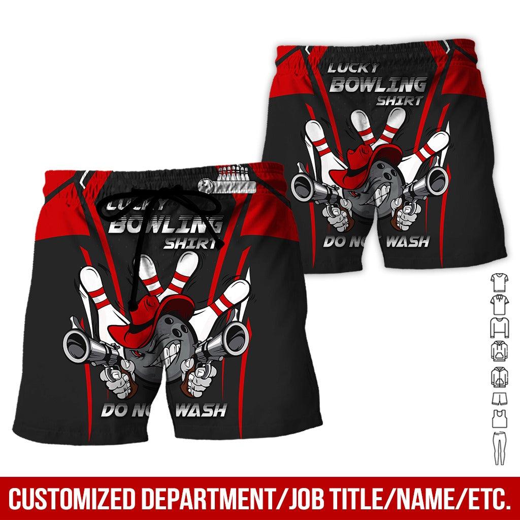 Custom Bowling Aloha Hawaiian Shirt - Bowling Ball And Guns Cowboy Do Not Wash Bowling Personalized Name Hawaiian Shirt For Men & Women, Bowling Lover - Image 9