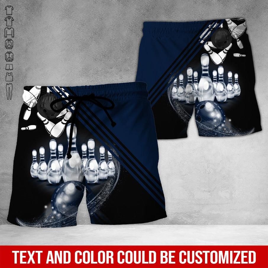 Custom Bowling Aloha Hawaiian Shirt - Cool Glass Bowling Bowl Pattern Personalized Name Hawaiian Shirt For Men & Women, Bowling Lover - Image 8