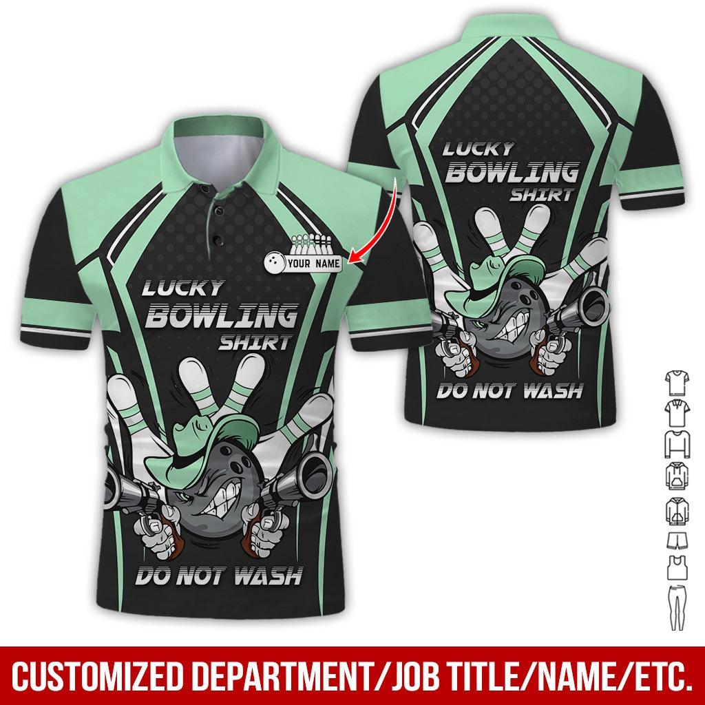 Custom Bowling Men Polo Shirt - Amazing Lucky Bowling Shirt Do Not Wash Personalized Name Polo Shirt - Perfect Bowling Gift For Men, Bowling Lover - Image 6