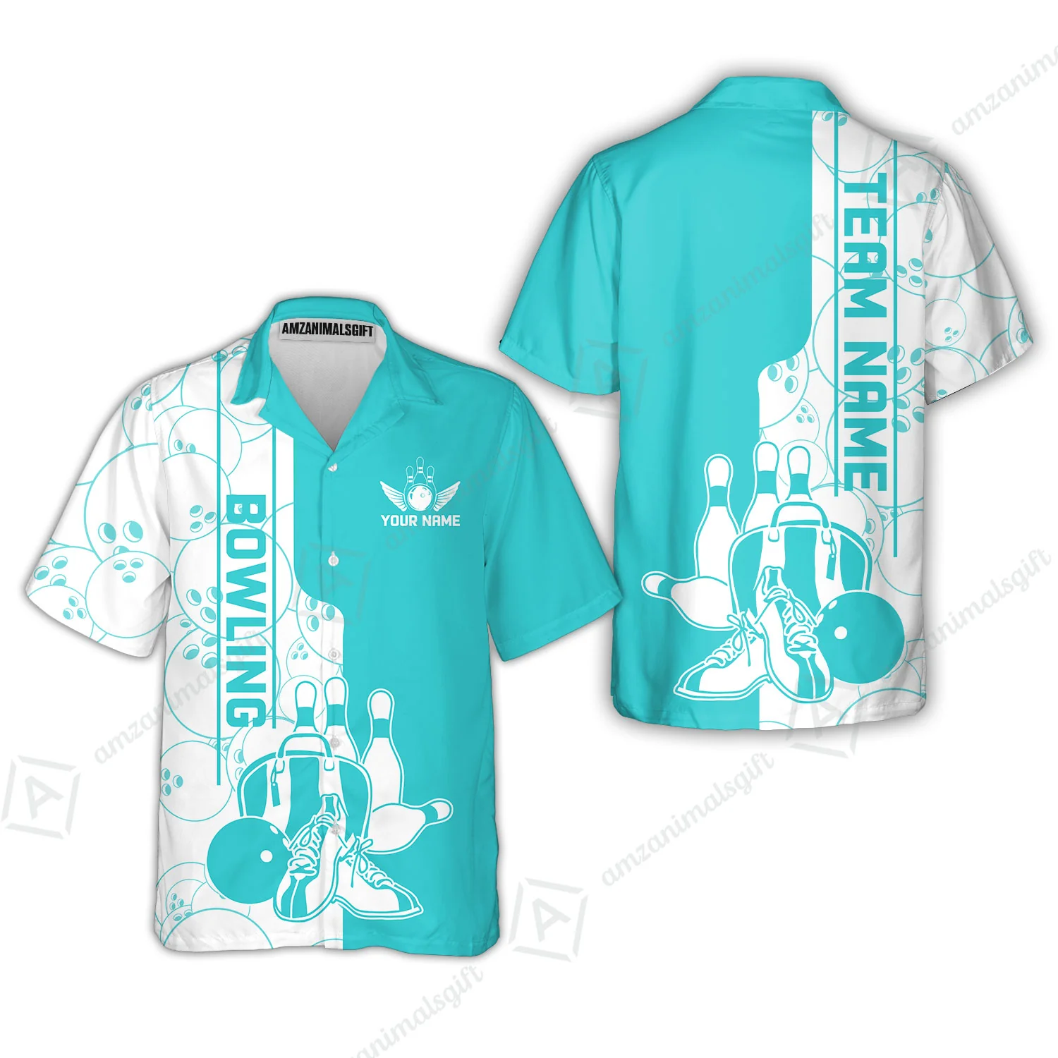 Custom Bowling Team Jersey Bowling Shoes Polo Shirts, Bowling Team Uniforms, Personalized Name And Team Name - Image 14