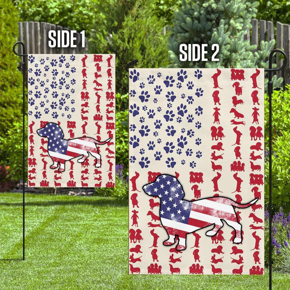 Dachshund Dog 4th July American Flag, Dachshund Dog Independence Day American Flag, Fourth Of July American Flag, Happy 4th Of July USA Flag - Image 10