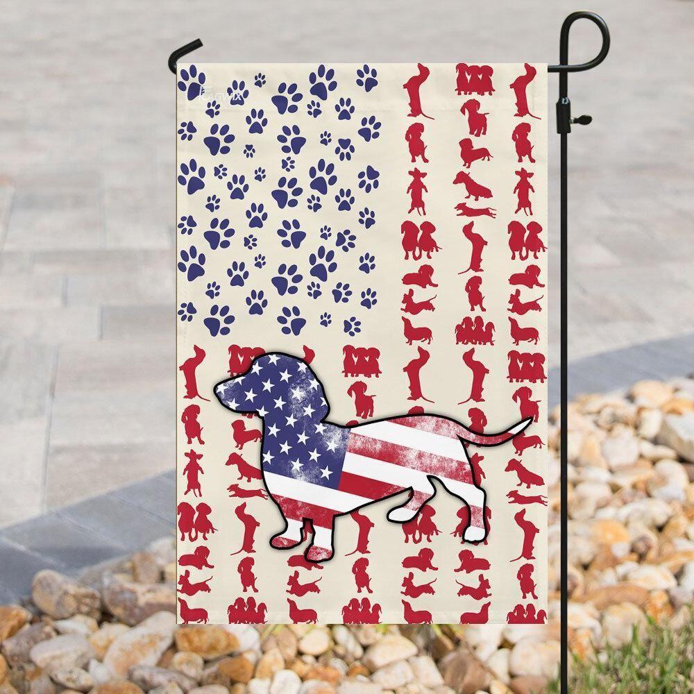 Dachshund Dog 4th July American Flag, Dachshund Dog Independence Day American Flag, Fourth Of July American Flag, Happy 4th Of July USA Flag - Image 8