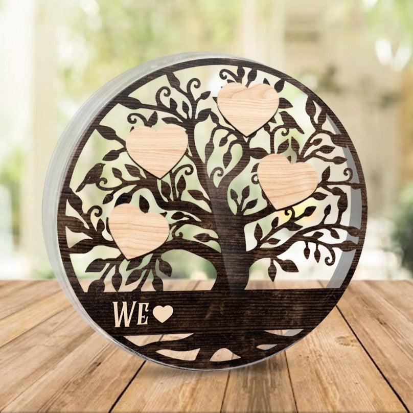 Custom Shaped Acrylic Plaque - We Love Our Grandma - Personalized Mother's day Grandma Custom Shaped Acrylic Plaque - Perfect Gift For Mother, Grandma, Family - Image 4