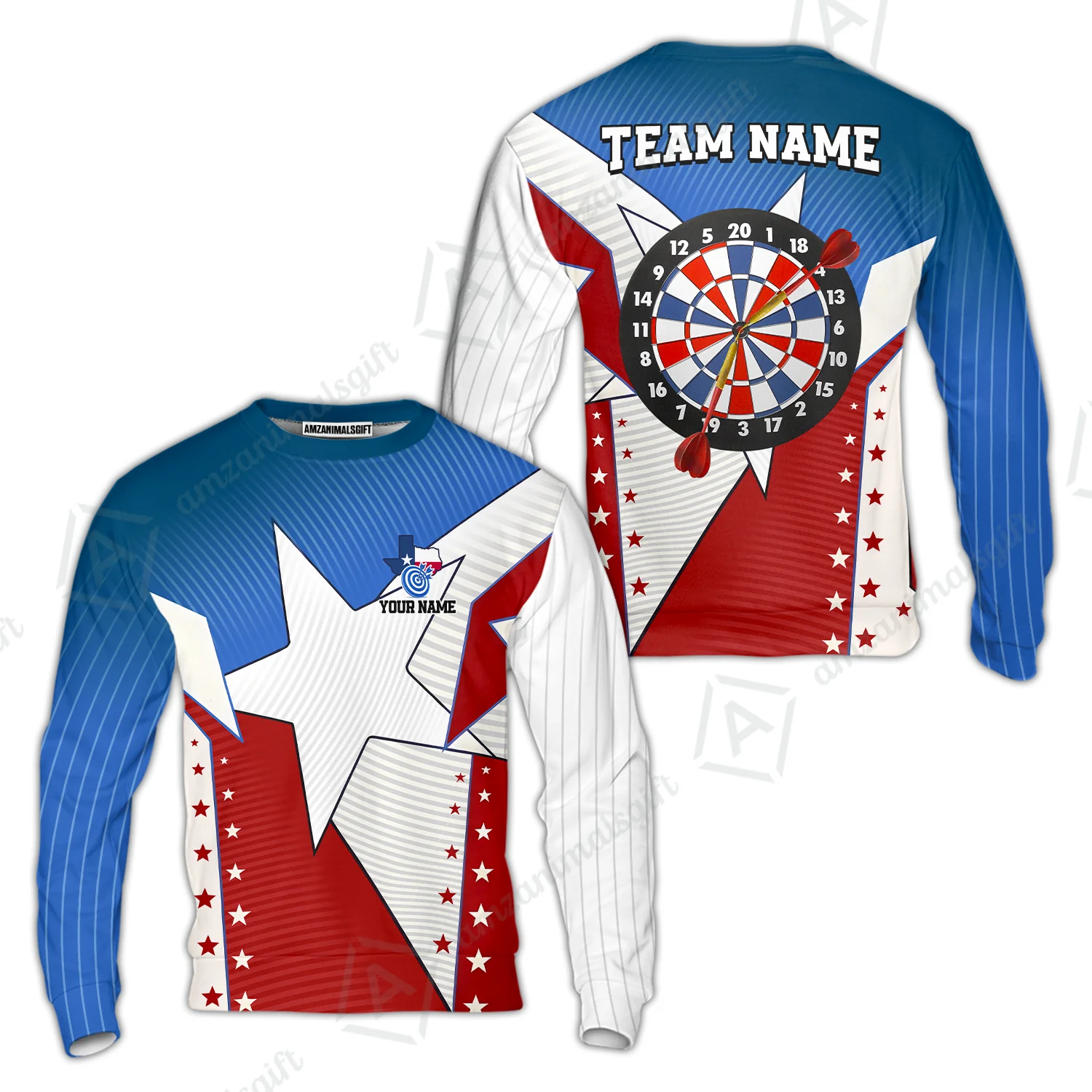 Custom Texas Darts Men Polo Shirt, Personalized Darts For Team Polo Shirt For Men, Perfect Gift For Darts Lovers, Darts Players - Image 10