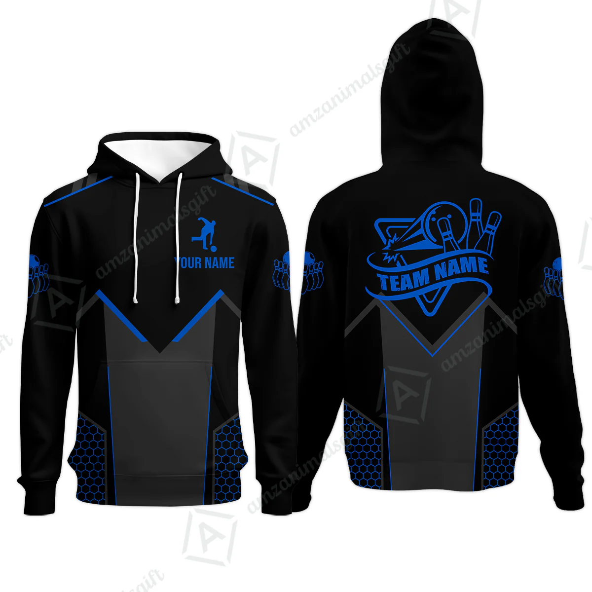 Customized Bowling Jersey Shirt, Bowling Esports Pattern Short Sleeve Jersey For Men Women Bowlers - Image 56