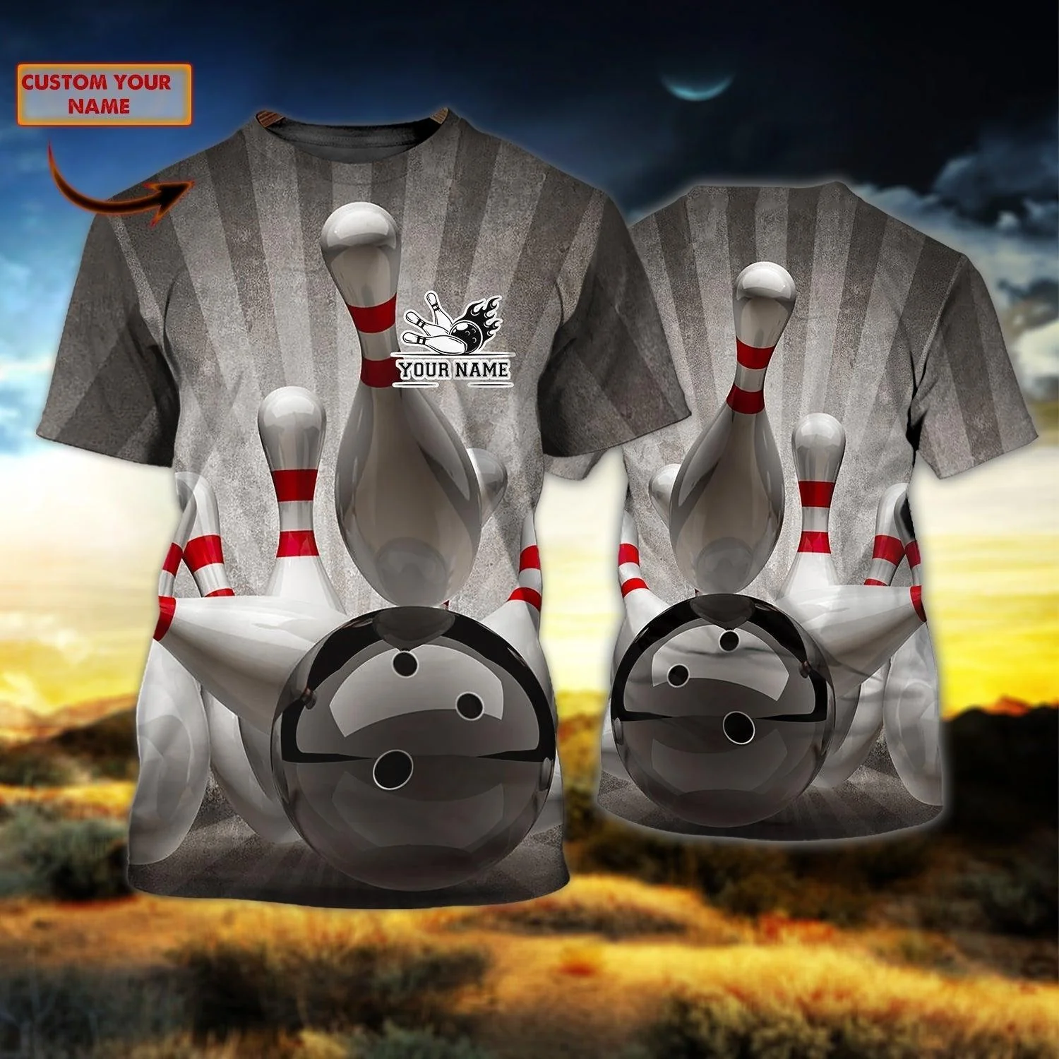 Customized Bowling T Shirt, Personalized Bowling T Shirt For Men And Women, Bowling Team Players Shirt - Perfect Gift For Bowling Lovers, Bowlers