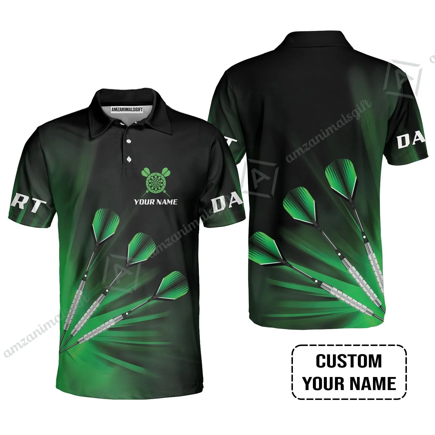 Customized Darts Hawaiian Shirt, Personalized Name Hawaiian Shirt - Perfect Gift For Darts Lovers, Darts Players - Image 8
