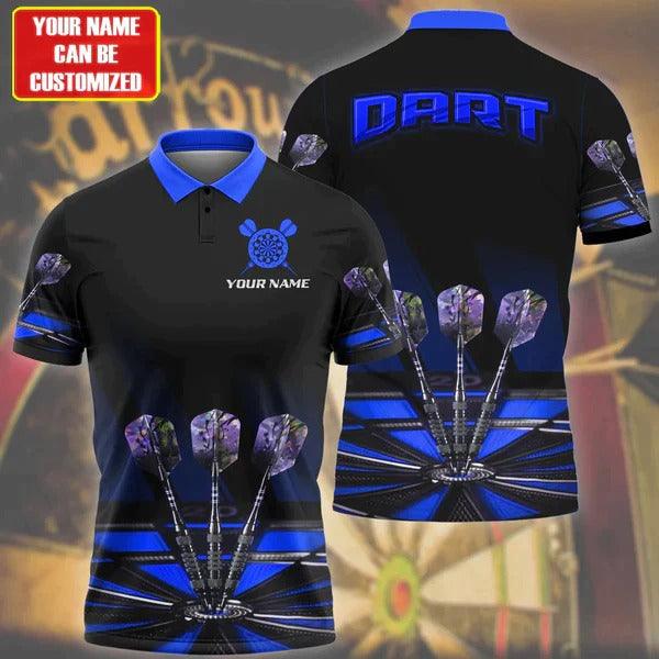 Customized Darts Polo Shirt, Darts Player Uniform, Personalized Name Polo Shirt For Men - Perfect Gift For Darts Lovers, Darts Players - Image 4