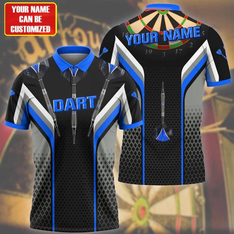 Customized Darts Polo Shirt, Darts Team Polo Shirt, Personalized Name Purple Darts Polo Shirt For Men - Perfect Gift For Darts Lovers, Darts Players - Image 6