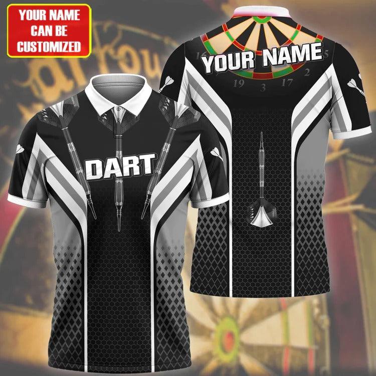 Customized Darts Polo Shirt, Darts Team Polo Shirt, Personalized Name Purple Darts Polo Shirt For Men - Perfect Gift For Darts Lovers, Darts Players - Image 8
