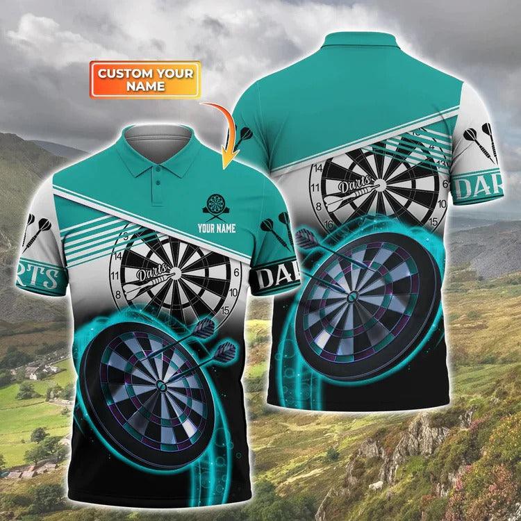 Customized Darts Polo Shirt, Personalized Name Darts Polo Shirt For Men - Perfect Gift For Darts Lovers, Darts Players - Image 7